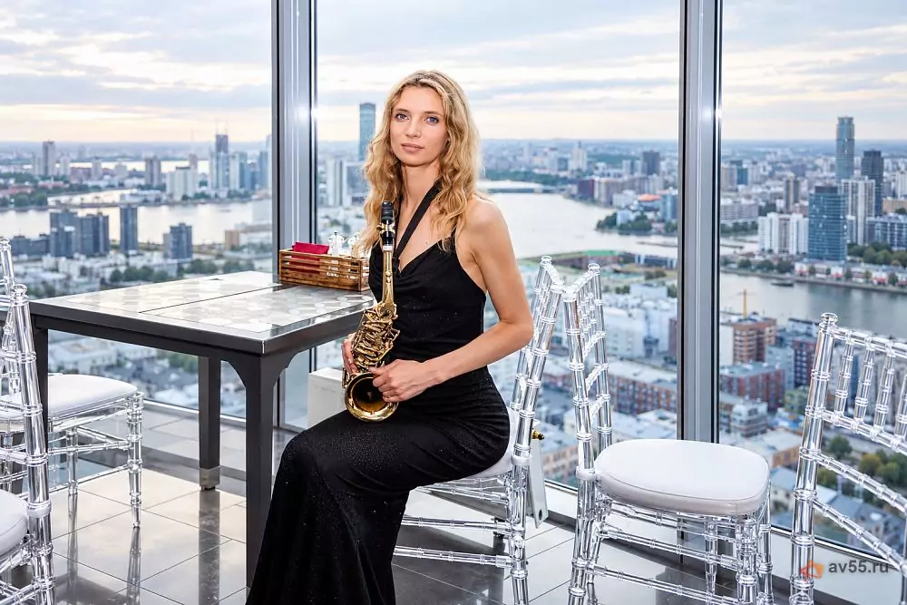 La saxophoniste Aïda Savina — photo 1