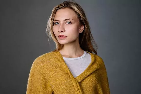 Presentadora María Pávlova