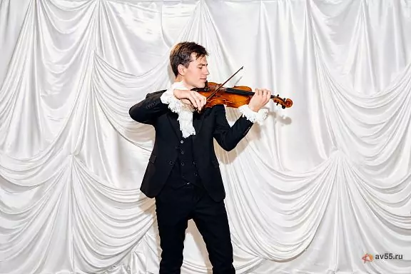 Violinista Alexander Zharikov
