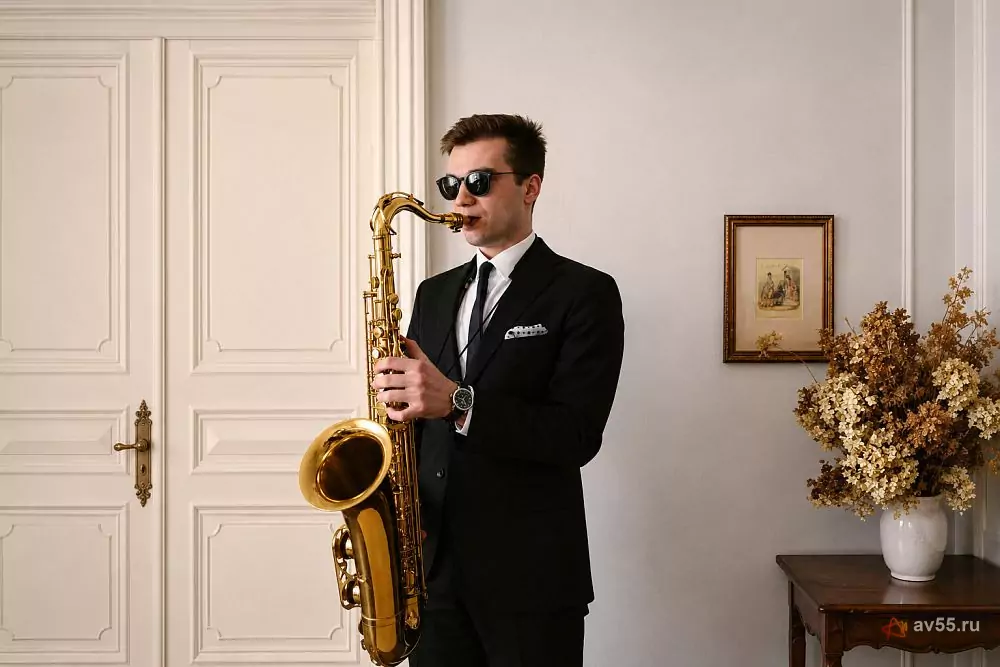 Der Saxophonist Ivan Petrov — Foto 1
