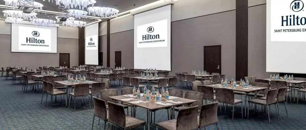 Hilton St. Petersburg ExpoForum — Balo Salonu — fotoğraf 1