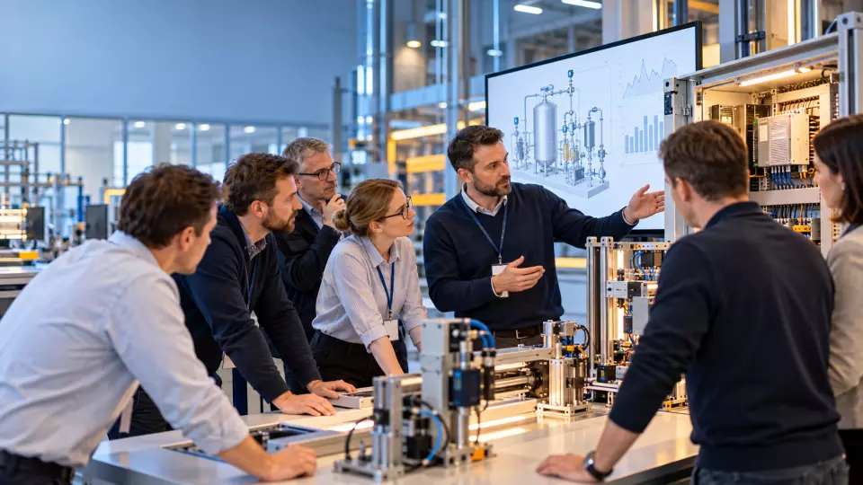 Müşteriler için teknik seminer: program ve demo alanı