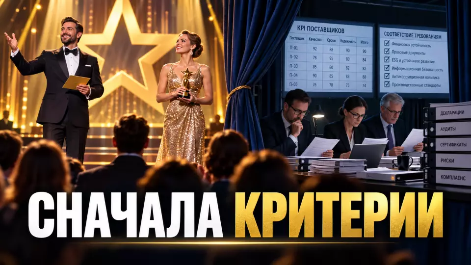 Supplier Awards в 2026: премия поставщиков и сценарий