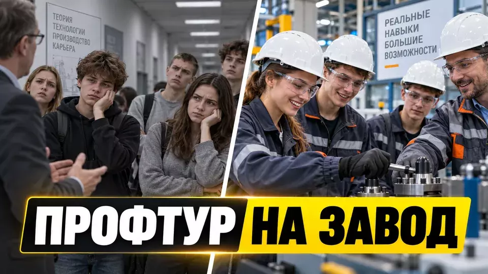Профориентационный тур на предприятие: программа 2026