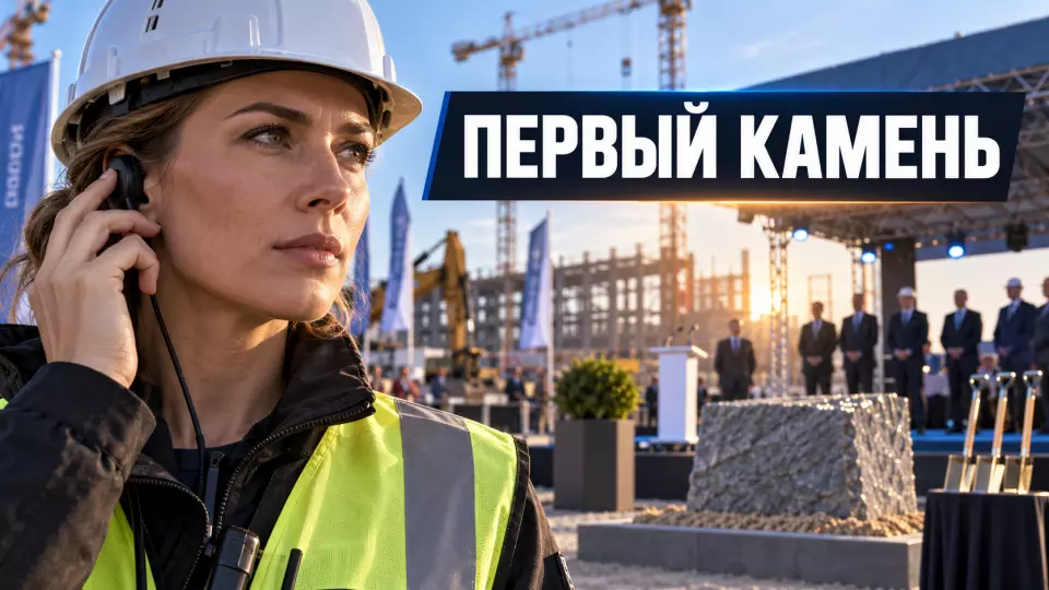 Закладка первого камня завода в 2026: сценарий и организация