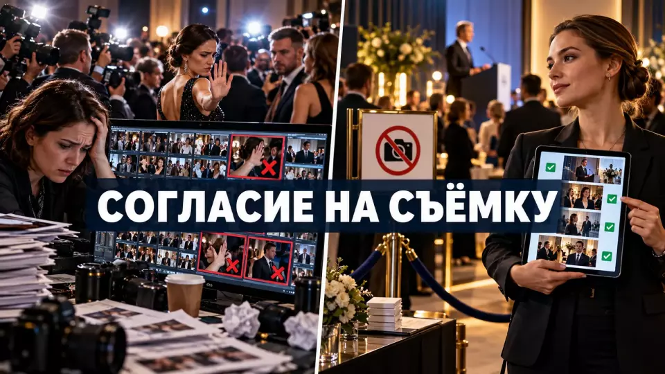 Согласие на фото и видео с корпоративного мероприятия в 2026 году
