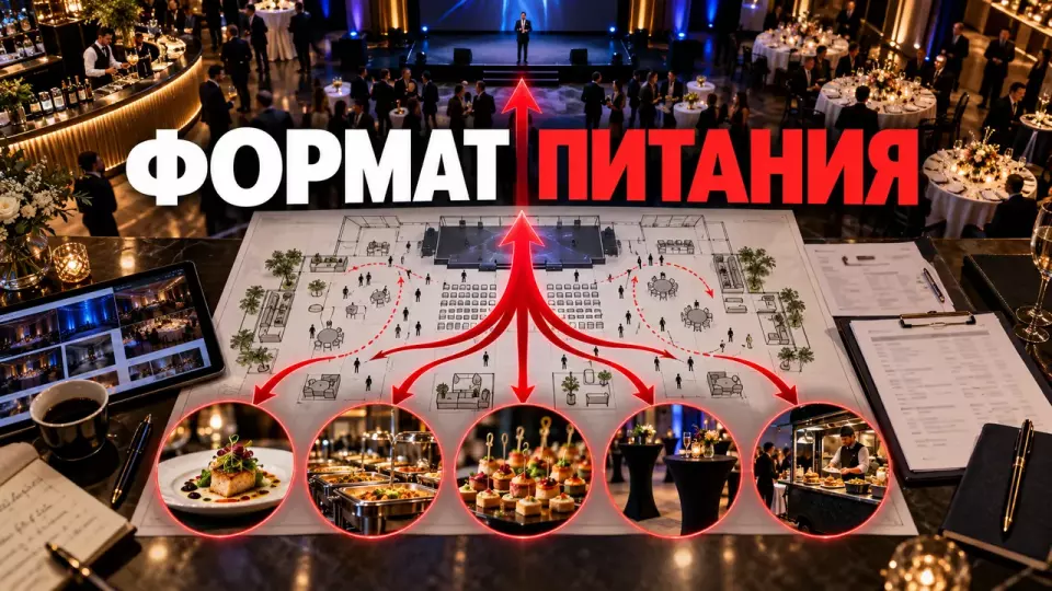 Формат питания на мероприятии в 2026: бриф и смета