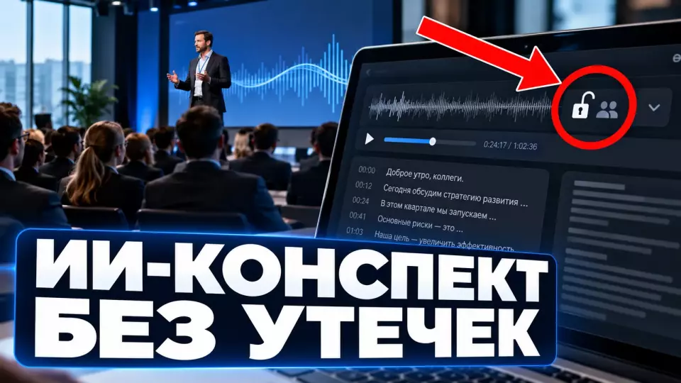 ИИ-конспект конференции: как снизить риск утечек