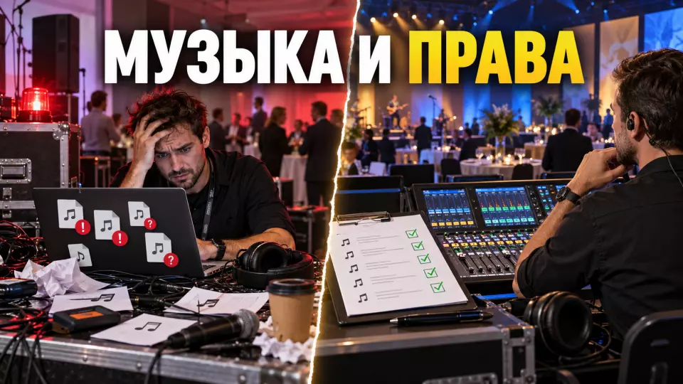 Лицензия на музыку для корпоратива в 2026 году: кто платит