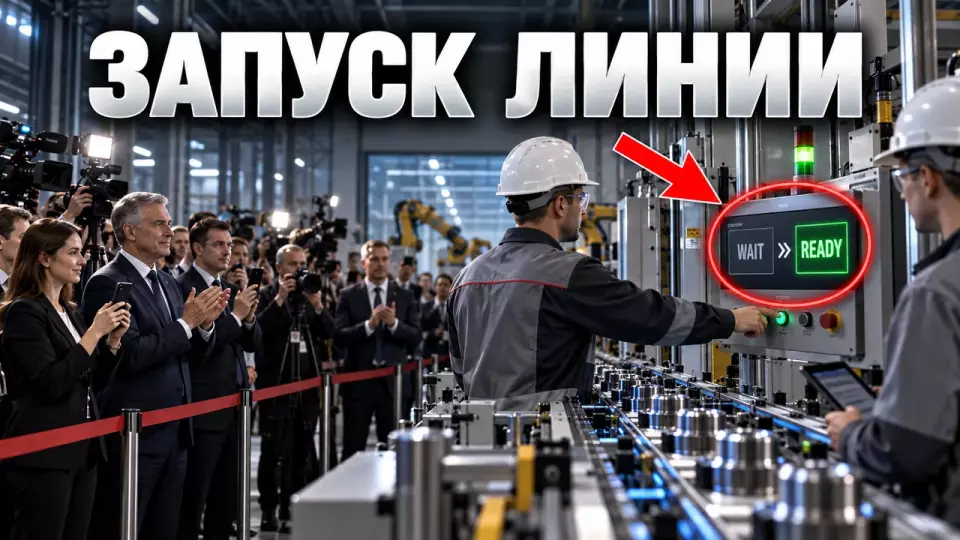 Церемония запуска производственной линии в 2026: сценарий