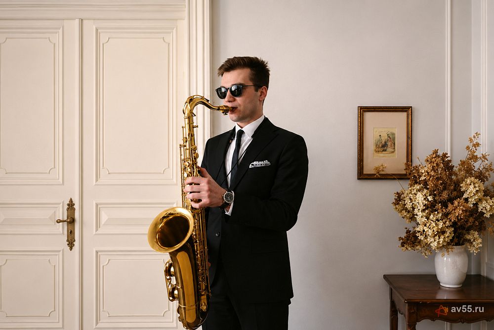 El saxofonista Iván Petrov — foto 1