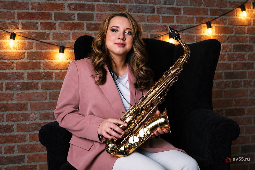 La saxofonista Anna Kazakova — foto 1